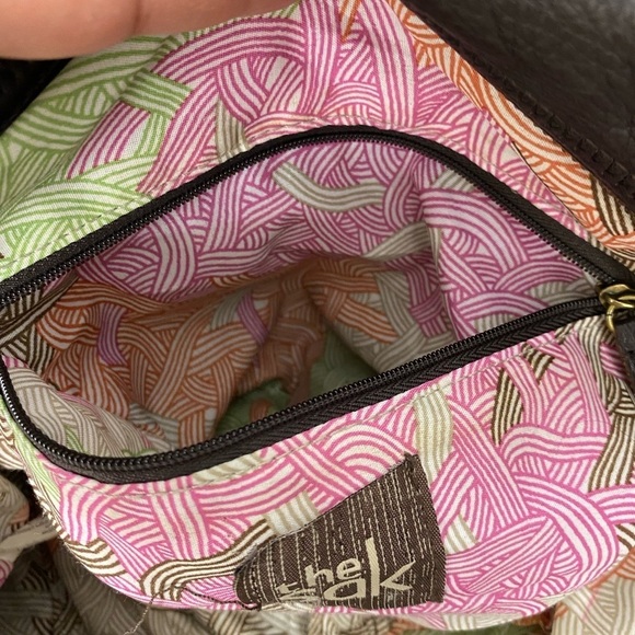 The Sak pebbled leather crossbody satchel - Picture 14 of 16